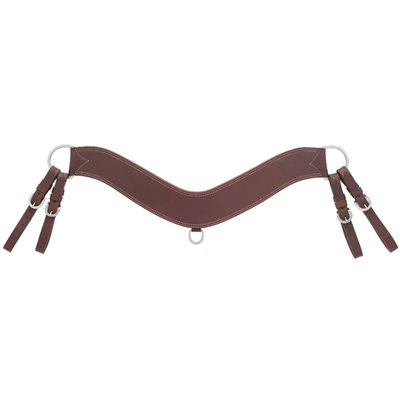 BREAST COLLAR WORK TACK STEER TRIPPING BRUN