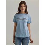 T SHIRT WRANGLER FEMME ASHLEY BLUE GR.XL