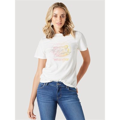 WRANGLER T-SHIRT WOMEN GEORGES STRAIT SMALL