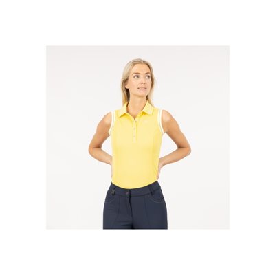 ANKY POLO SANS MANCHE YELLOW TALE MEDIUM