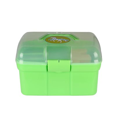 QHP GROOMING BOX 10 PIECE LIME