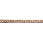 WESTERN RAWHIDE BRAIDED BARREL REIN SEPIA BROWN / TAN