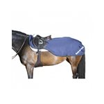 BACK ON TRACK SAMMY EXERCISE RUG  SZ.81  NAVY