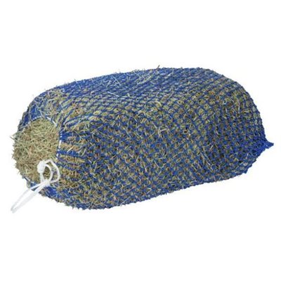 SLOW FEED HAY NET BLUE