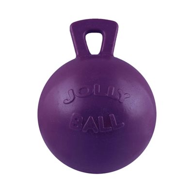 BALLON JOLLY BALL POUR CHIEN MAUVE 4.5''