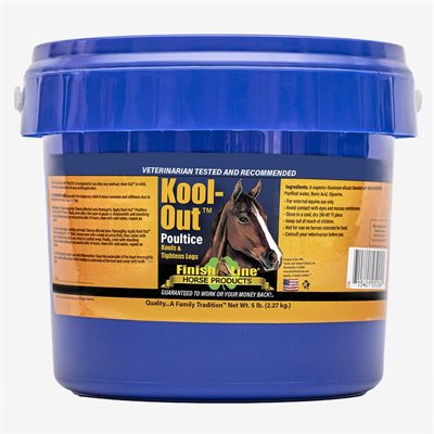 KOOL OUT CLAY POULTICE 5LBS / 2.27KG FINISH LINE