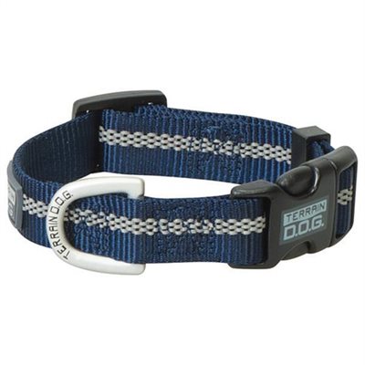 COLLIER POUR CHIEN SNAP-N-GO TERRAIN DOG NAVY MEDIUM