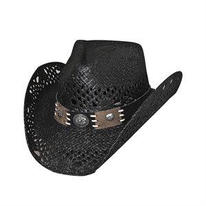 CHAPEAU DE COWBOY BULLHIDE PURE COUNTRY NOIR 