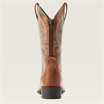 WESTERN BOOTS ARIAT WOMENS ROUND UP BACK ZIP 6B