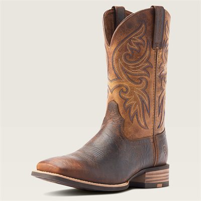 BOTTES WESTERN ARIAT HOMME SLINGSHOT BRUN / TAN 8.5EE