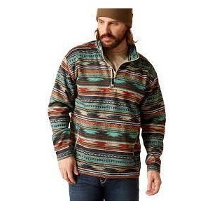 SWEATER ARIAT HOMME 1 / 4 ZIP BISCAY BAY SERAPE